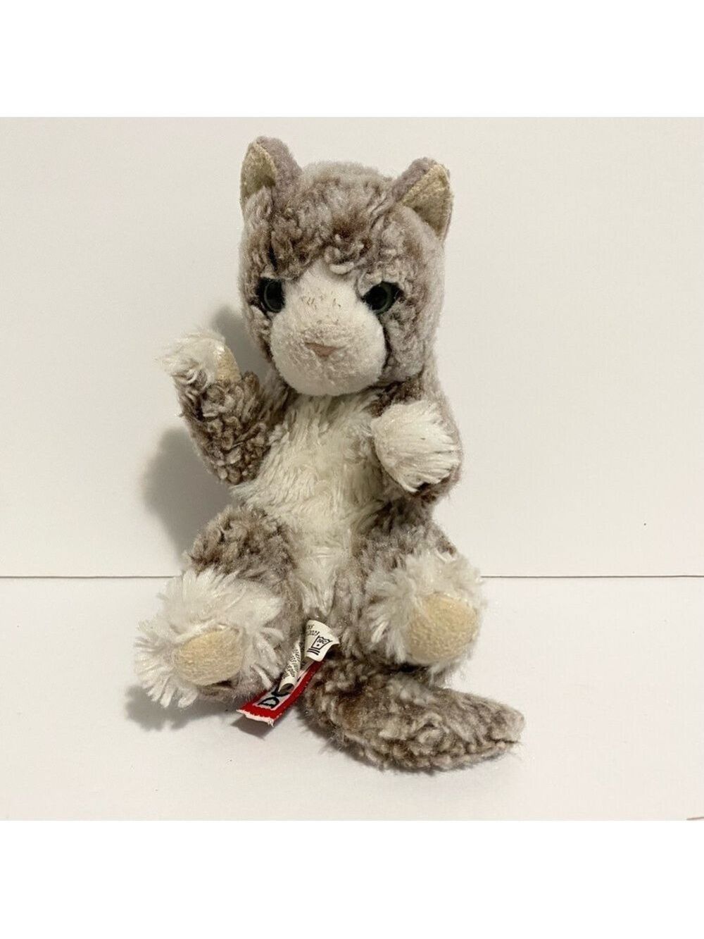 Douglas Lil' Baby Handful Gray Striped Tabby Cat 6" Kitty Stuffed Animal Toy